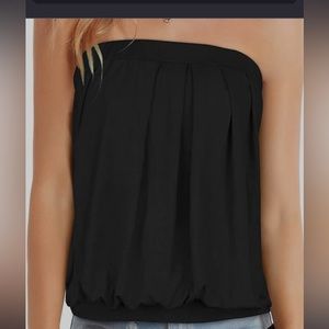 CHICGAL Women's Off The Shoulder Tops Summer
Casual Strapless Tube